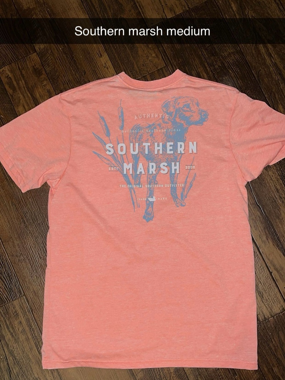 Southern Marsh Coral Short-Sleeve Logo Tee